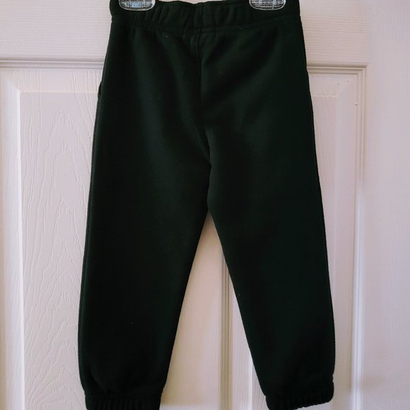 BNWT Black FLEECE PANTS w/POCKETS Sz 2T (drawstring & lightweight!) - Picture 7 of 7